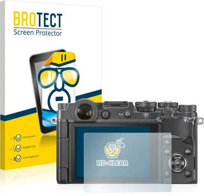 Produktbild von 2x Für Olympus PEN-F Schutzfolie BROTECT Displayschutz Display Schutz Folie Klar Transparent