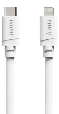 Immagine prodotto di Cavo di ricarica, USB-C - Lightning, per iPhone/iPad, MFi, 2 m, bianco