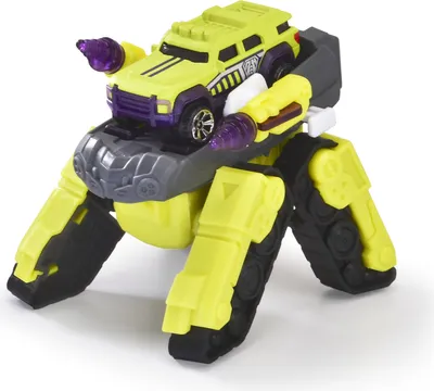 Obrázok produktu pre Dickie Toys - Transformer vozidlo Spider Tank (12 cm) - inovatívne robotické vozidlo (tank a robot v jednom) s prídavným autíčkom, pre deti od 3 rokov