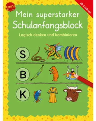 Image de Mein superstarker Schulanfangsblock. Logisch denken und kombinieren