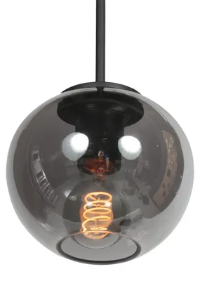 Immagine prodotto di Lampada a sospensione - nero - HaloSwap - vetro metallo - Ø 15cm - E27 - 4291ZW - Mexlite