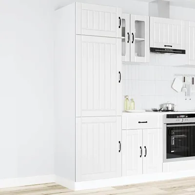 Immagine prodotto di vidaXL Armadio da cucina Lucca in legno bianco