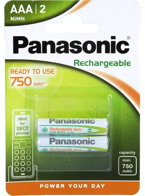 Obrázek produktu pro Nabíjecí baterie Micro Aaa 750mah P03pl 2 ks