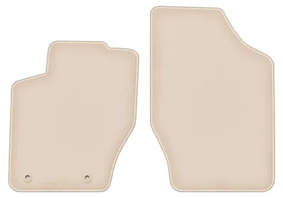 Produktbild von DURBAN Beige Velours-Fußmatten vorne für Citroen C4 I Coupé, Schrägheck (2004-2010)
