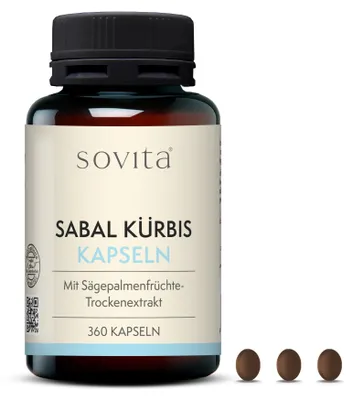Image de Sovita Sabal Capsules de courge 360 pièces