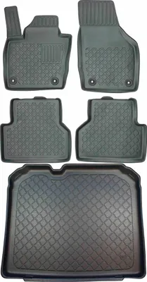 Image de ARISTAR 193208G Bac de coffre + ARISTAR 603206 Tapis de sol - Audi Q3 I SUV de 08.2011-06.2018, Repose-pieds AV2 avant - MONTAGE