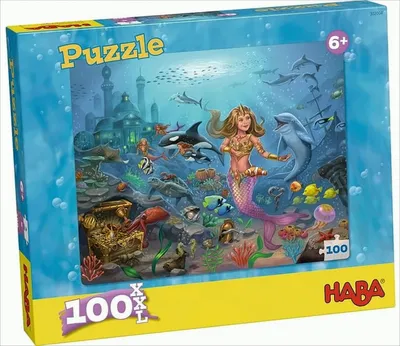 Image de Puzzle Sirène. 100 pièces XXL