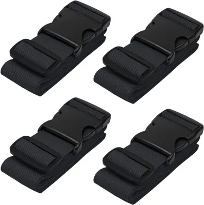 Produktbild von 4-Stück Koffergurt Kofferband Gurt Gepäckgurt Luggage Strap für Koffer