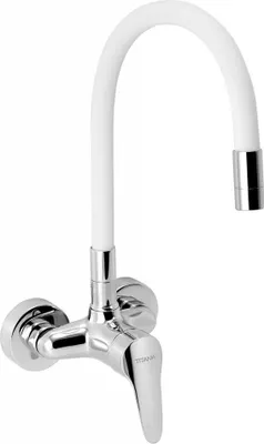 Obrázek produktu pro Dřezová baterie s flexibilním ramínkem Titania Iris New chrom 94484,0B