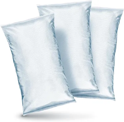 Productafbeelding van Navulverpakkingen, 1 kg, verpakking van 3 stuks, absorbeert vocht zonder batterijen, ideaal voor ruimtes tot 35 m² (bergruimtes, garages, woonruimtes)