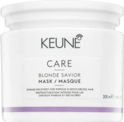 Produktbild von Keune Care Blonde Savior Mask neutralisierende Haarmaske für blondes Haar 200 ml