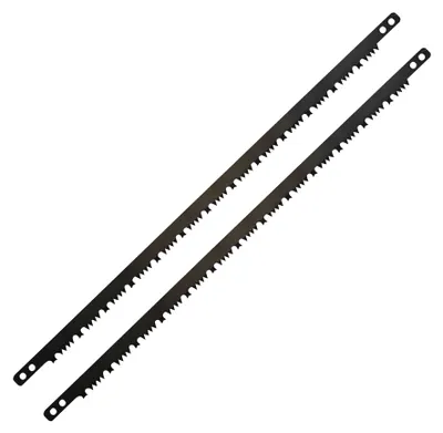 Bogensägeblätter 21 Zoll 530 mm, 2 Stück, für nasses Holz