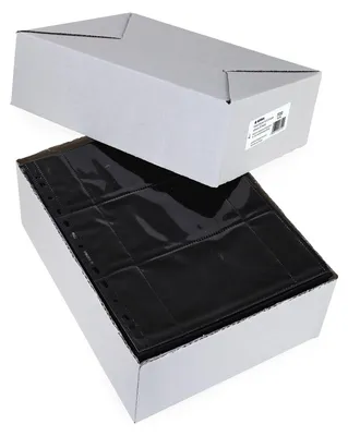 Produktbild von HERMA 7710 Fotophan Querformat Schwarz 9x13 cm 250 Hüllen Archivsicher