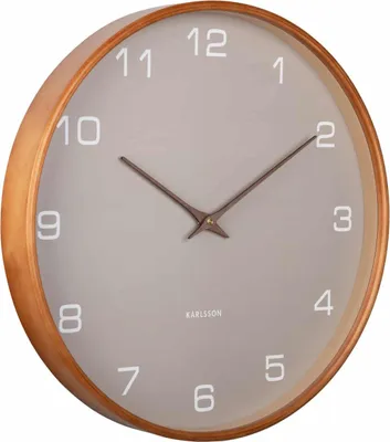 Produktbild von Karlsson - Wanduhr Acento - Grau - Ø40cm