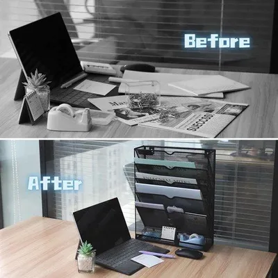 Obrázok produktu pre Organizér na stenu s 6 priehradkami na uskladnenie drobností