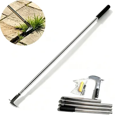 Obrázok produktu pre Nastaviteľný odstraňovač burín s dlhou tyčou, 140 cm