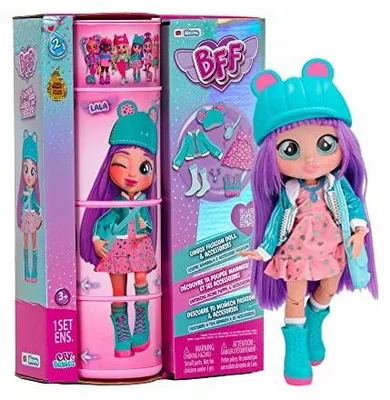 Produktbild von Cry Babies Lala BFF Serie 2 Puppe mit Zubehör