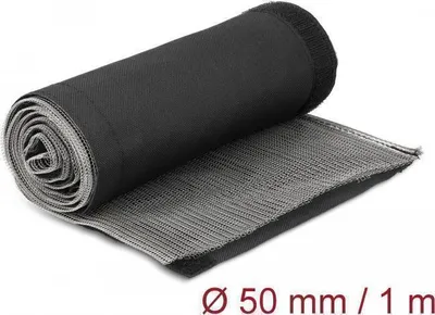 Immagine prodotto di DELOCK EMV Abschirmgeflechtschlauch 1 m x 50 mm schwarz