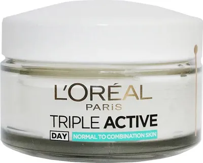 Zdjęcie produktu dla L'Oreal Paris, Triple Active, Moisturizing, Day, Cream, For Face, 50 ml