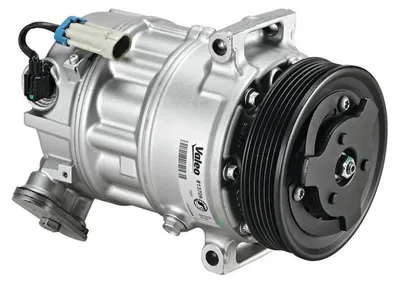 Productafbeelding van Klimaatcompressor 12V R134a, diameter 123 mm, VALEO, geschikt voor onder andere OPEL INSIGNIA