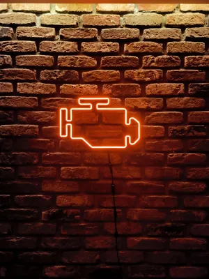 Zdjęcie produktu dla NeonLed Check Engine Motorsport 40cm Formuła 1, prezent F1, neon F1 Track