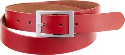 Produktbild von Prato Gürtel G26 Damen Gürtel Büffel Leder rot 105 cm