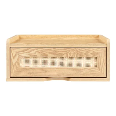 Obrázek produktu pro Nástěnná police Ljuredsø se zásuvkou 40x30x16,5 cm dub