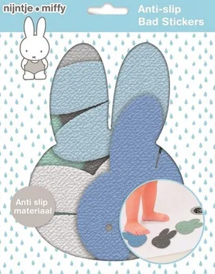 Produktbild von Bambolino Toys Miffy - Badeaufkleber (6 Stück)