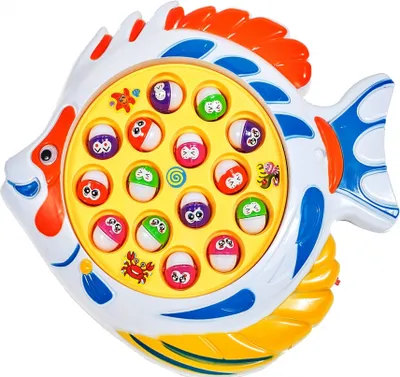 Produktbild von Malplay Fisch-Spiel Spielzeug Angeln | Magnetisch Angelspiel-Set Gesellschaftsspiel Für Die Ganze Familie | Lernspielzeug Für Babys Und Kleinkinder