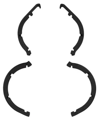 Image de Lot de 4 coques de protection pour drone DJI Neo 2 Robust - Accessoires de protection - Noir