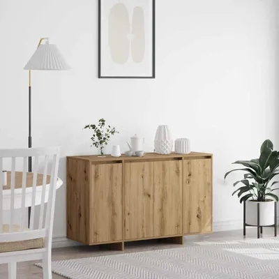 Produktbild von vidaXL Sideboard Artisan-Eiche 120 x 41 x 75 cm Holzwerkstoff