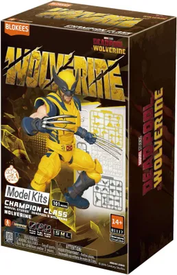 Produktbild von Dickie Blokees Marvel Wolverine Bausatz bewegliche Figur 101 Teile 201122022