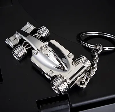 Produktbild von Mini Simulation Auto Modell Anhänger Schlüsselanhänger Metallring Coole Schlüsselanhänger Kreatives Geschenk