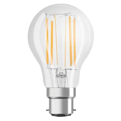 Produktbild von Osram LED Filament Leuchtmittel Birne A60 11W = 100W B22d klar 1521lm Tageslicht 6500K kaltweiß DIMMBAR