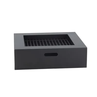 Produktbild von BUSCHBECK Feuerschale Bilbao L80 x B80 x H23,5 cm aus unbehandeltem Stahl