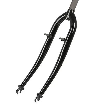 Produktbild von Gabel 28" Gewinde schwarz, Ø 25,4, Schaft 240mm/Gew 130mm, Point, 31008800