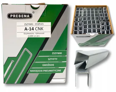 Produktbild von Prebena A-14 Polsterklammern 14mm verzinkt 16800 Stück