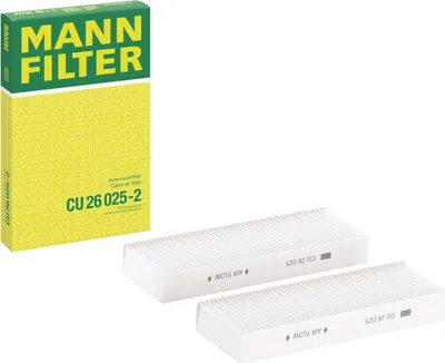 Immagine prodotto di Filtro aria abitacolo MANN-FILTER CU 26 025-2