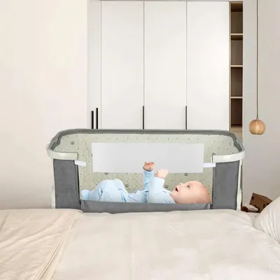 Obrázok produktu pre Postieľka pre bábätko s funkciou spoluspánia, 4 v 1, vrátane matraca a moskytiéry