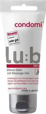 Produktbild von Condomi Lub Gleit- u. Massagegel 200 ml