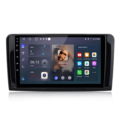 Produktbild von Wireless Carplay Andriod Auto Android15 4+64GB 8Kern Autoradio Für Mercedes ML W164 X164 2005-2012 GPS Navi WIFI BT FM RDS DSP SWC DAB+ USB