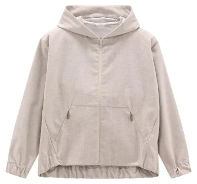 Produktbild von Jeanne Baret Damen Jacke Primrose Hood Jacket Beige 46
