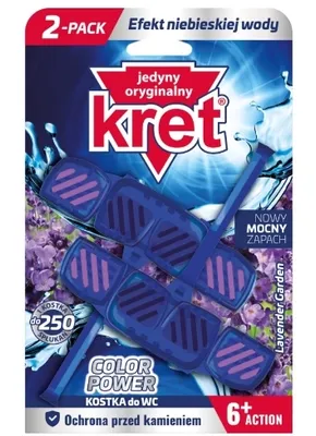 Obrázek produktu pro Kret Zawieszka do WC Lawenda, 2 x 40g