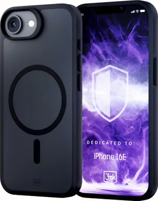 Produktbild von 3mk Schutzhülle Smoke MagCase für Apple iPhone 16E Backcover kompatibel mit MagSafe