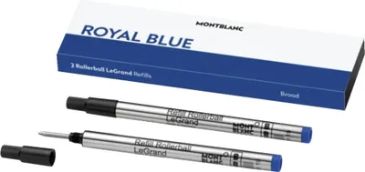 Produktbild von MONTBLANC Rollerballminen B LeGrand royal blue 2 Stück