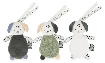 Productafbeelding van Kaloo sensorisch speelgoed, hondje - stimulerend babyspeelgoed
