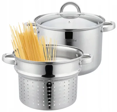 Produktbild von Klausberg Topf zum Nudelkochen 7,5 L für Induktion Gas
