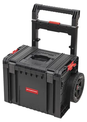 Zdjęcie produktu dla Toolbrothers RHINO L Cart Plus ECO - Mobilna walizka narzędziowa 29 l IP54 z podwójnym uchwytem teleskopowym