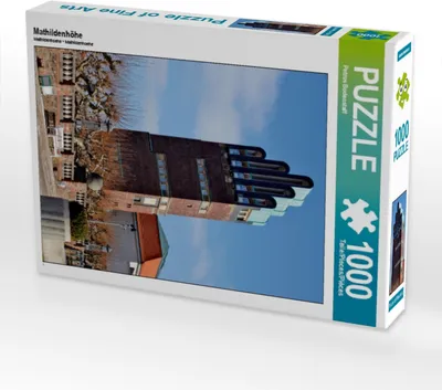 Produktbild von CALVENDO Puzzle Mathildenhöhe 1000 Teile Puzzle hoch | 1000 Teile Lege-Größe 64x48cm Foto-Puzzle für glückliche Stunden