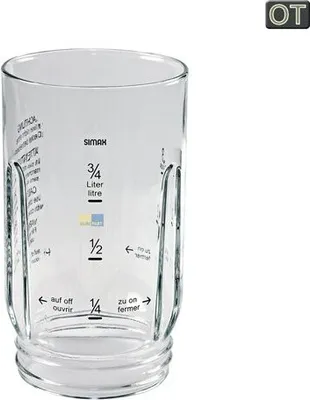 Produktbild von Bosch Siemens Behälter für Mixer, Ersatzglas Mixeraufsatz MUZ4MX3 für Küchenmaschine MUM4... - Nr. 081169